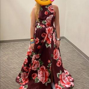 Floral Prom Dress